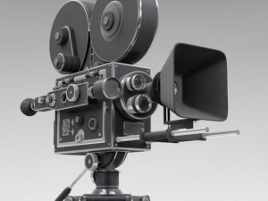 movie directors collection Model 3D