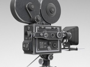 movie directors collection Model 3D