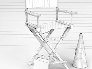 movie directors collection Model 3D