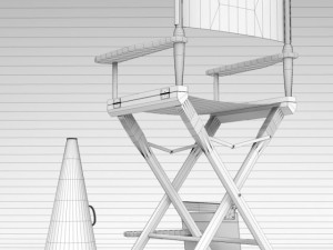 movie directors collection Model 3D