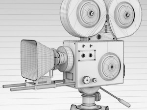 movie directors collection Model 3D