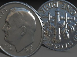 us money collection 3D Model