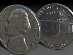 us money collection 3D Model