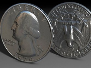 us money collection 3D-Modell