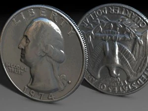 us money collection 3D Model