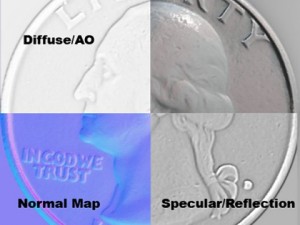 us money collection 3D-Modell
