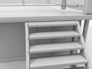 boxingwrestling ring Modello 3D
