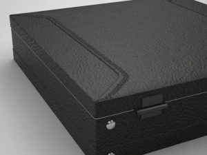 briefcase and money 3D Model