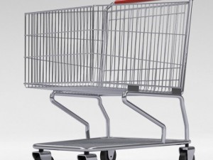 shopping cart Modello 3D