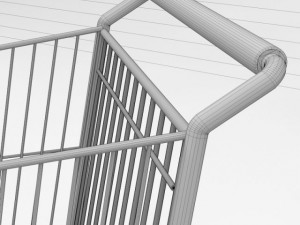 shopping cart Modello 3D
