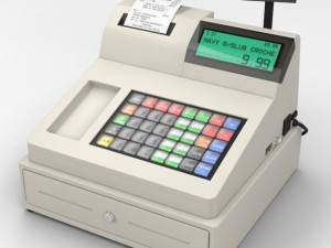cash register Modelo 3D