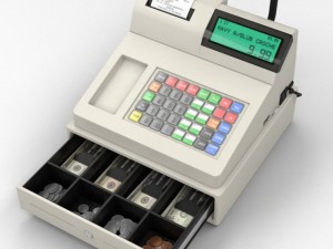 cash register 3D मॉडल