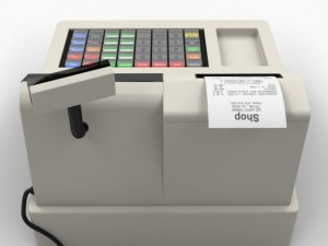 cash register 3D मॉडल