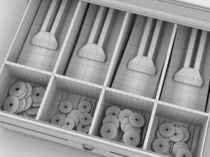 cash register 3D Model