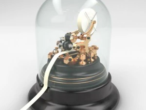 stock ticker 3D Model