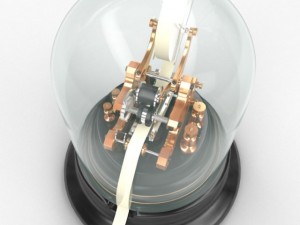 stock ticker Model 3D