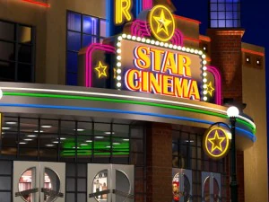 movie theatre 3D Model