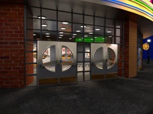 movie theatre 3D Model