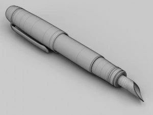 fountain pen 3D Model