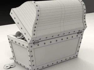 pirates chest 3D Model