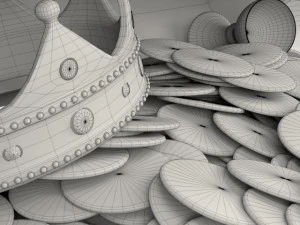 pirates chest 3D Model