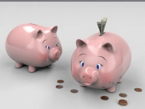 financial collection 3D Model