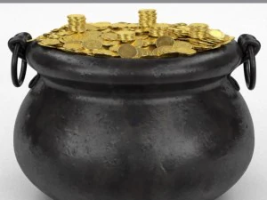 financial collection 3D Model