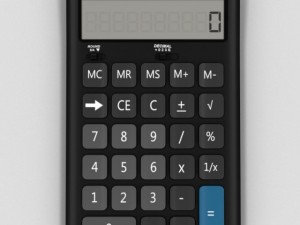 calculator 3D मॉडल