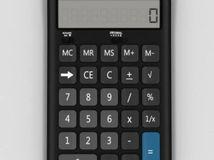 calculadora Modelo 3D