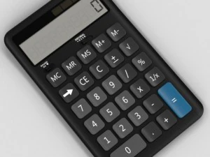 calculadora Modelo 3D