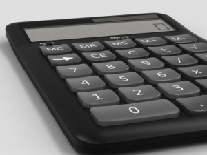 calculator 3D मॉडल