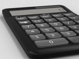 calculadora Modelo 3D