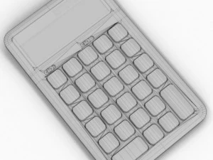 calculadora Modelo 3D