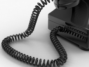rotary phone 3D 模型