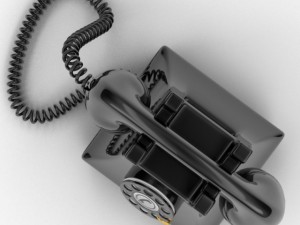 rotary phone 3D 模型