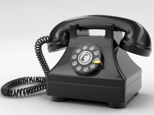 rotary phone 3D 模型
