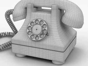 rotary phone 3D Model