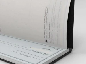 checkbook 3D Model