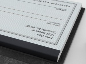 checkbook Modelo 3D