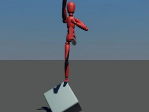 stick pose 3D Model