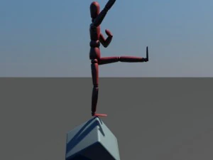 stick pose 3D Model