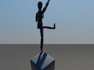stick pose 3D Model