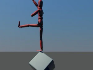 stick pose 3D Model
