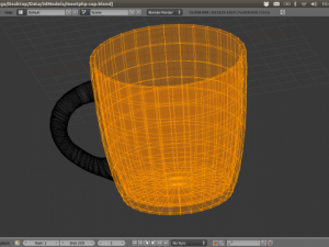 meetphp cup 3Dモデル