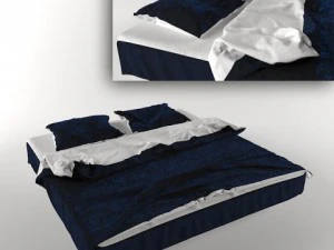 bielizna pościelowa Model 3D