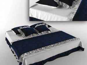 bed linen Modelo 3D