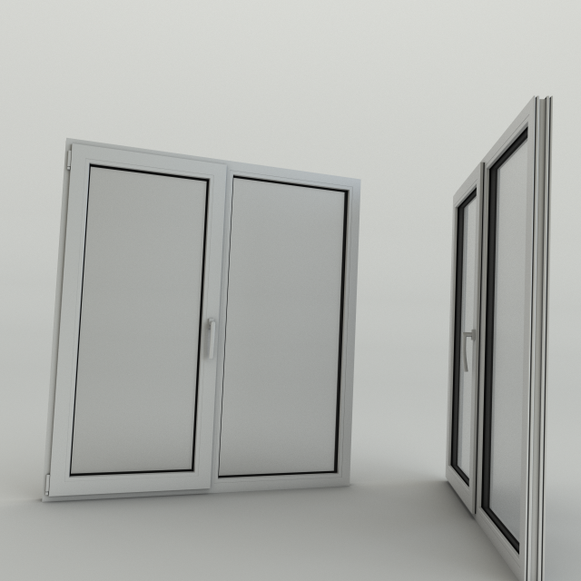 window 3Dモデル .c4d .max .obj .3ds .fbx .stl .blend 