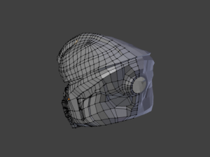 dead eye concept helm 3D Model