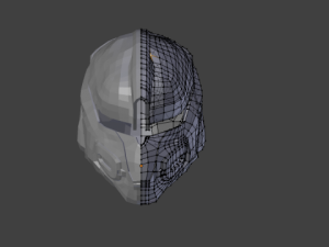 dead eye concept helm 3D Model