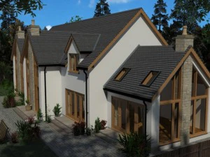 country house 01 3D Model